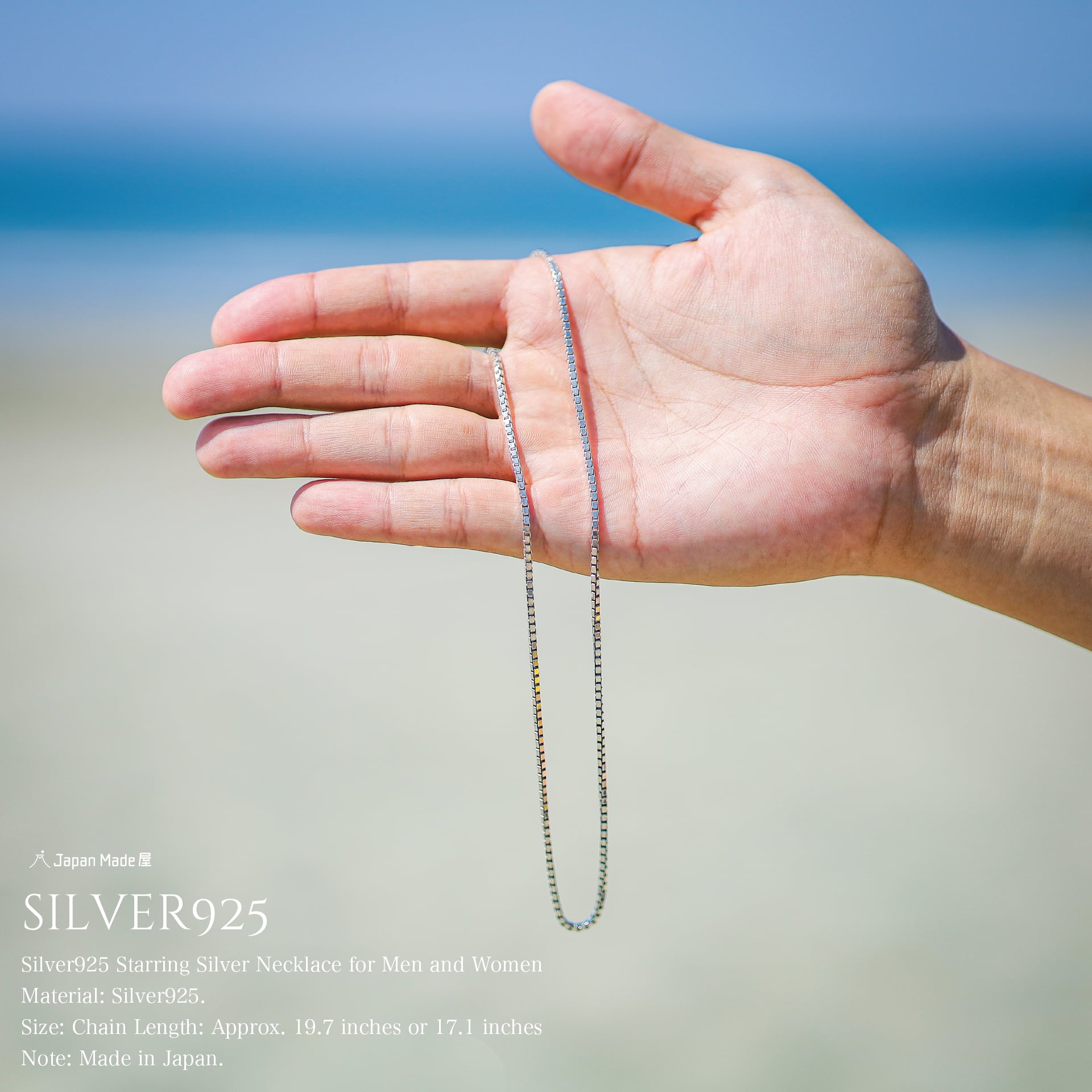 Timeless Sophistication - Sterling Silver Necklace