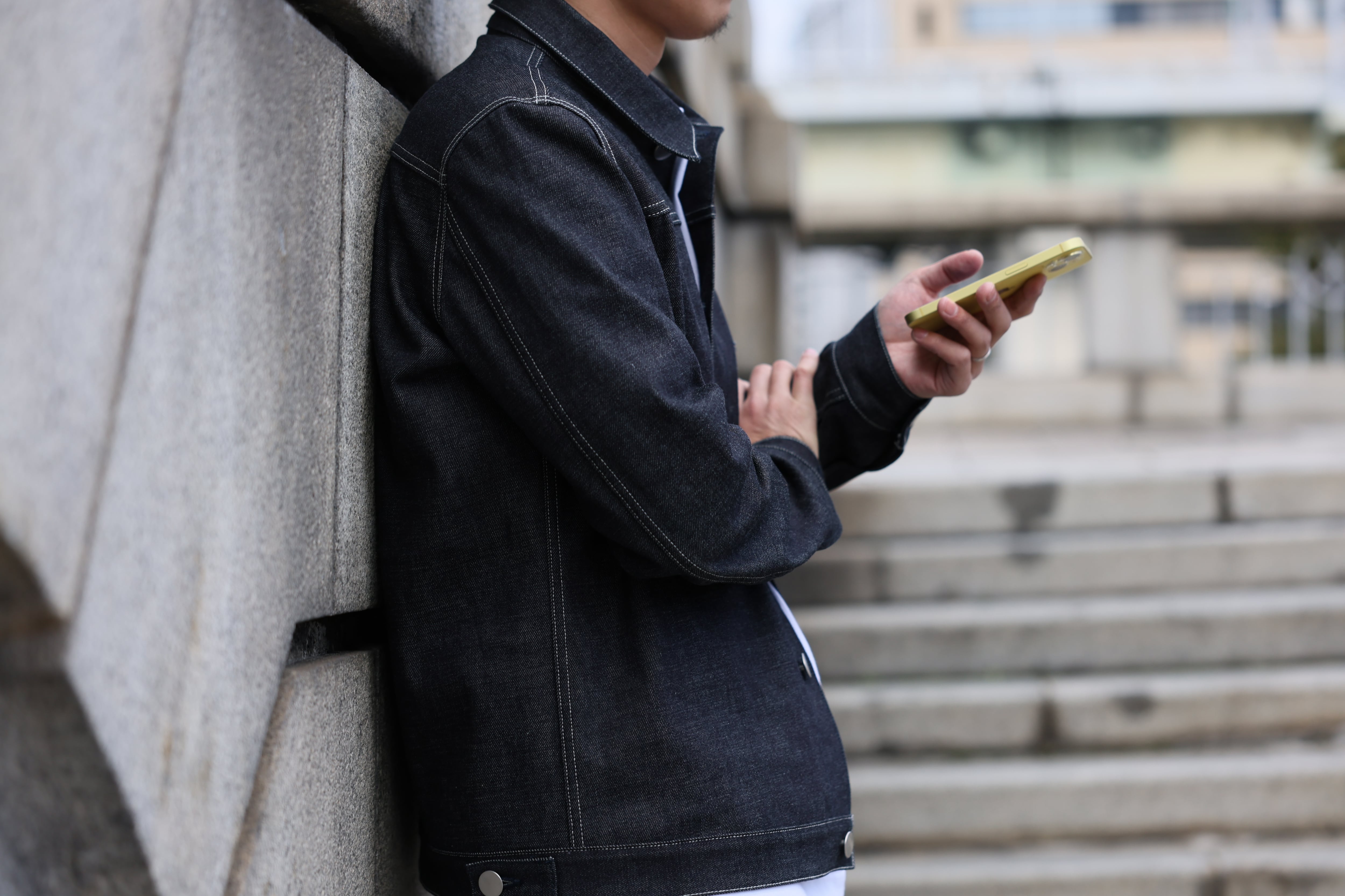 “Denim jacket” that you will still want to wear 50 years from now (setup)