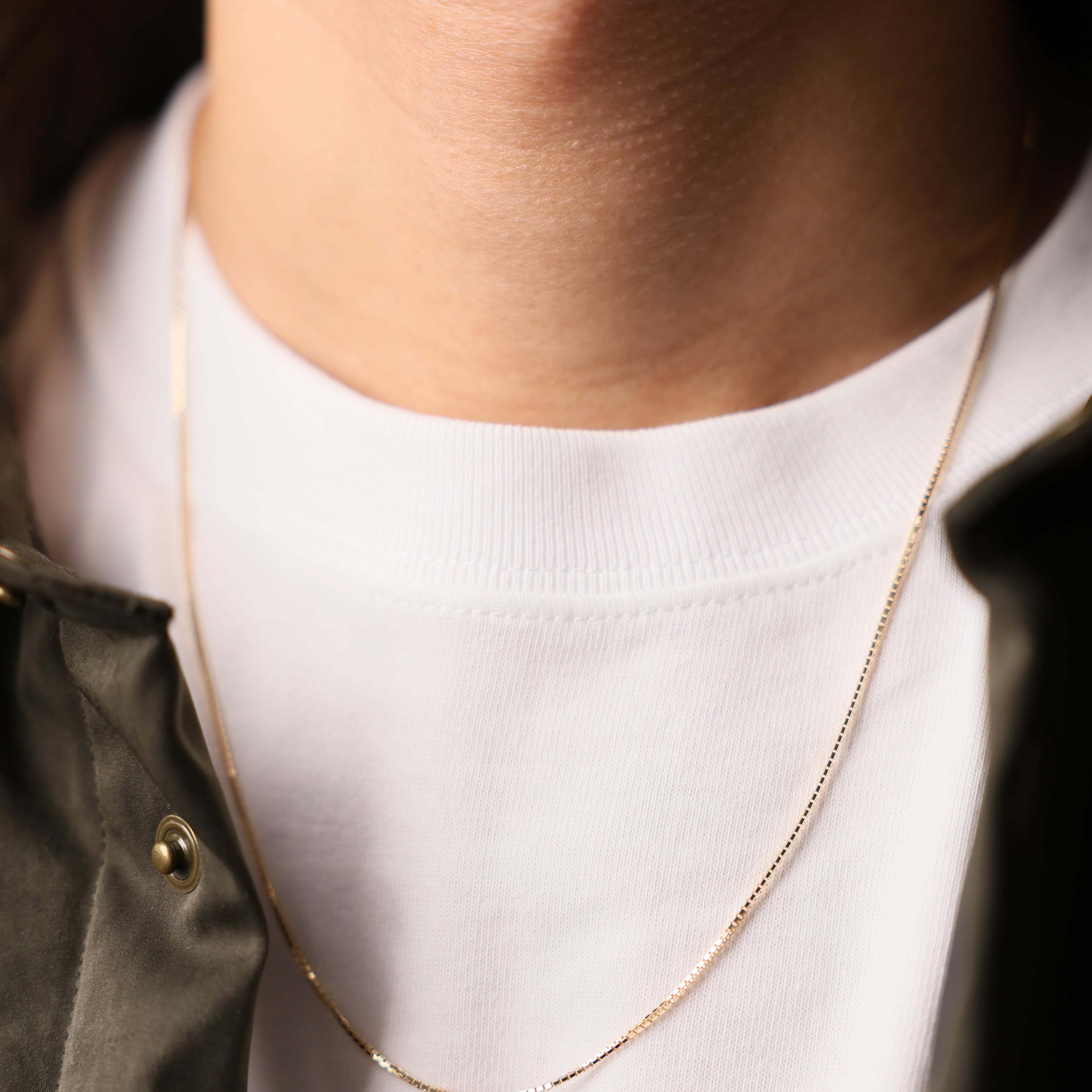 18K Gold Necklace - 55cm