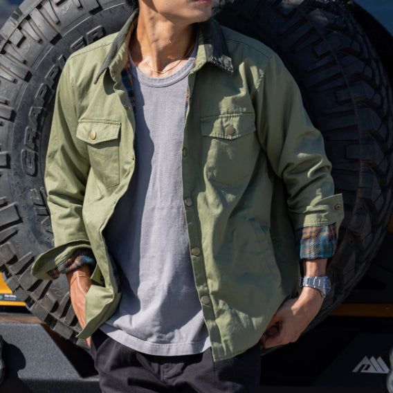 【To Be Determined】 "One Wash Processed Coverall" Using the World's Finest Fabric