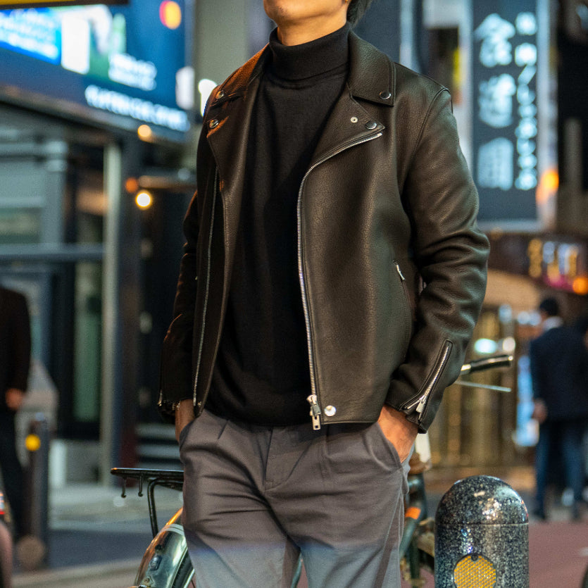 The "Double Leather JKT" — Full of Presence, a Lifelong Companion