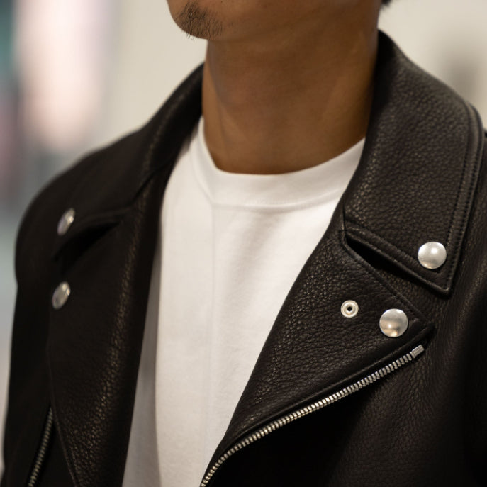 The "Double Leather JKT" — Full of Presence, a Lifelong Companion