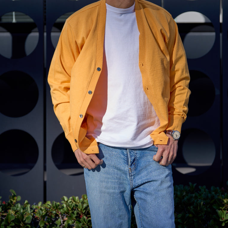 Effortlessly Elegant: Cashmere-Cotton Signature Cardigan