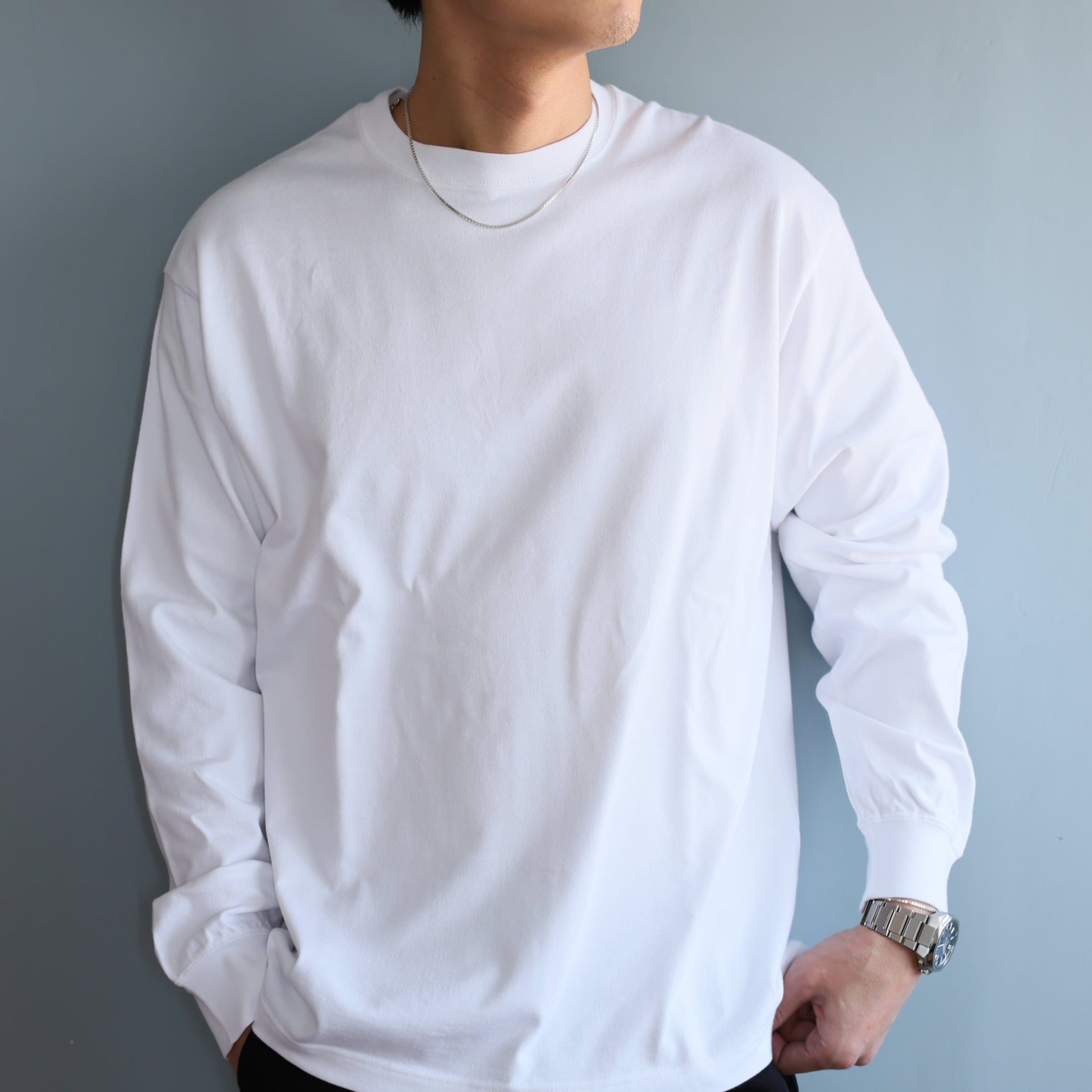 *Spring 2024 Reissue* Ultra-Soft Luxurious Long-Sleeved Tee (Sea Island Cotton)