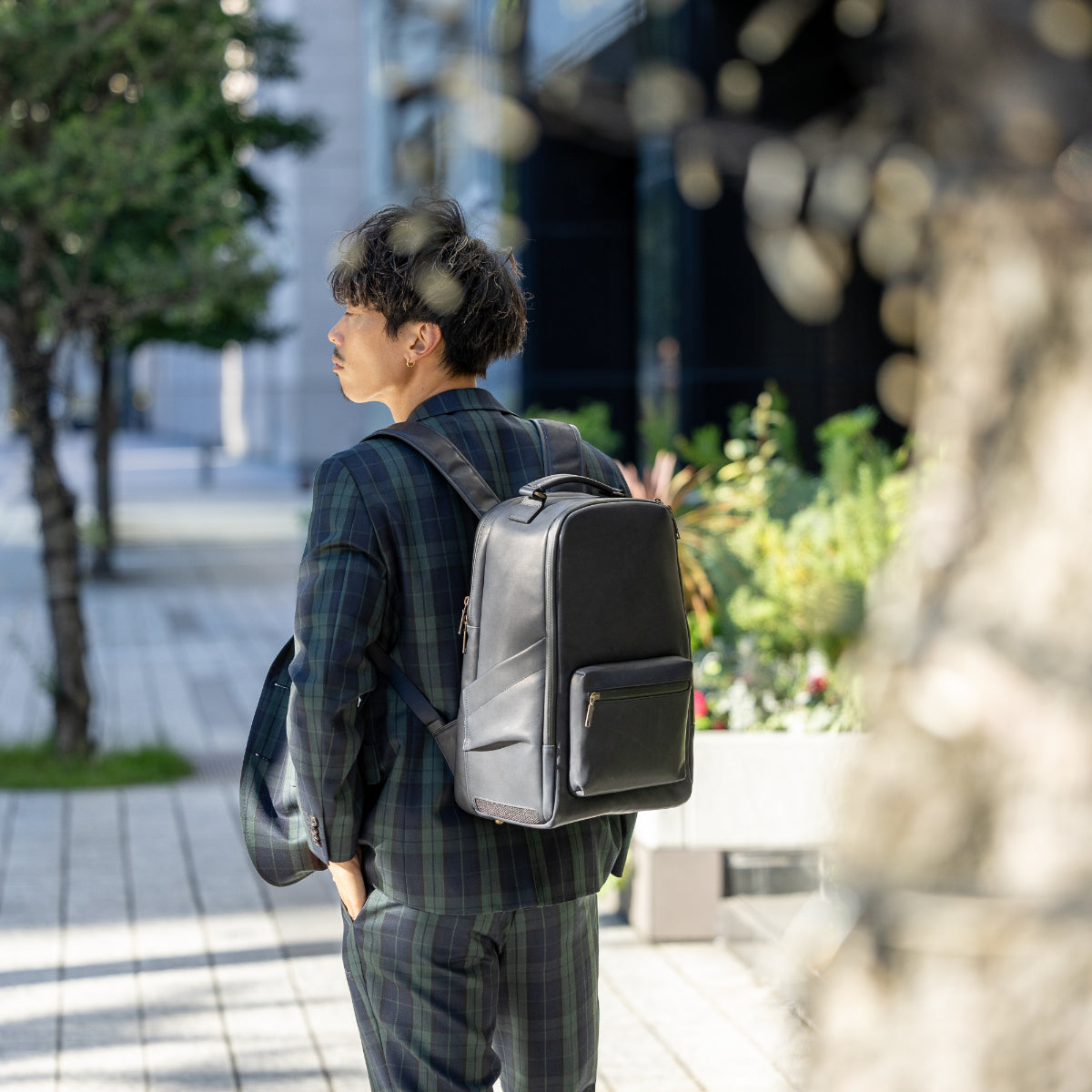 Luxe Waterproof Leather Backpack - For 30 & Up