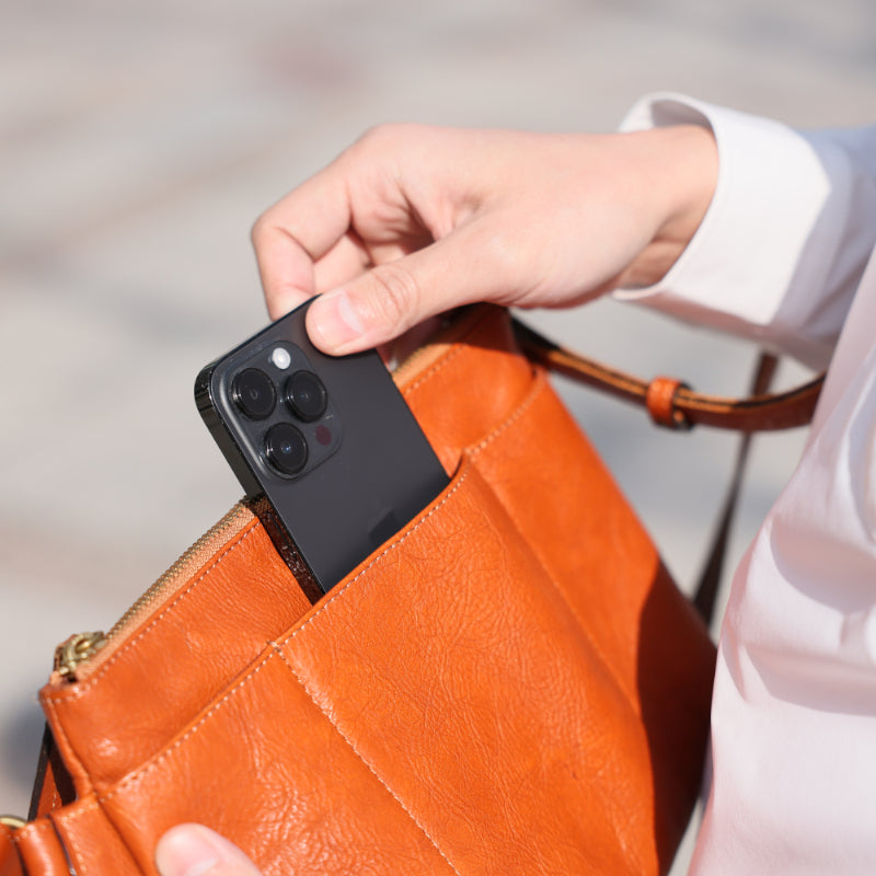 Handmade Japanese Full-Grain Leather Crossbody / Body Bag- Trusted by Japanese Users: 99.4% Satisfaction Rate on Our Domestic Site