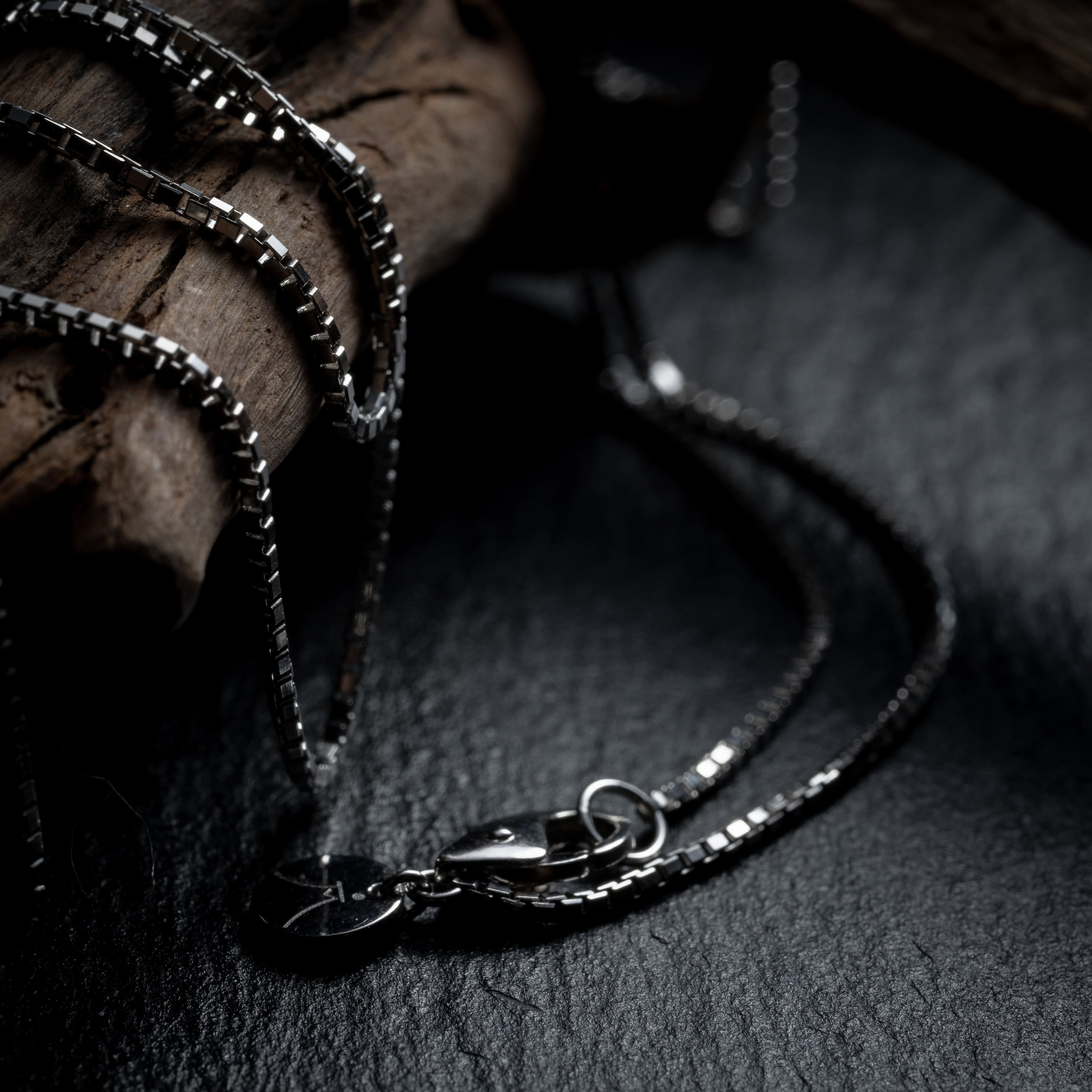 Platinum Necklace - 45cm