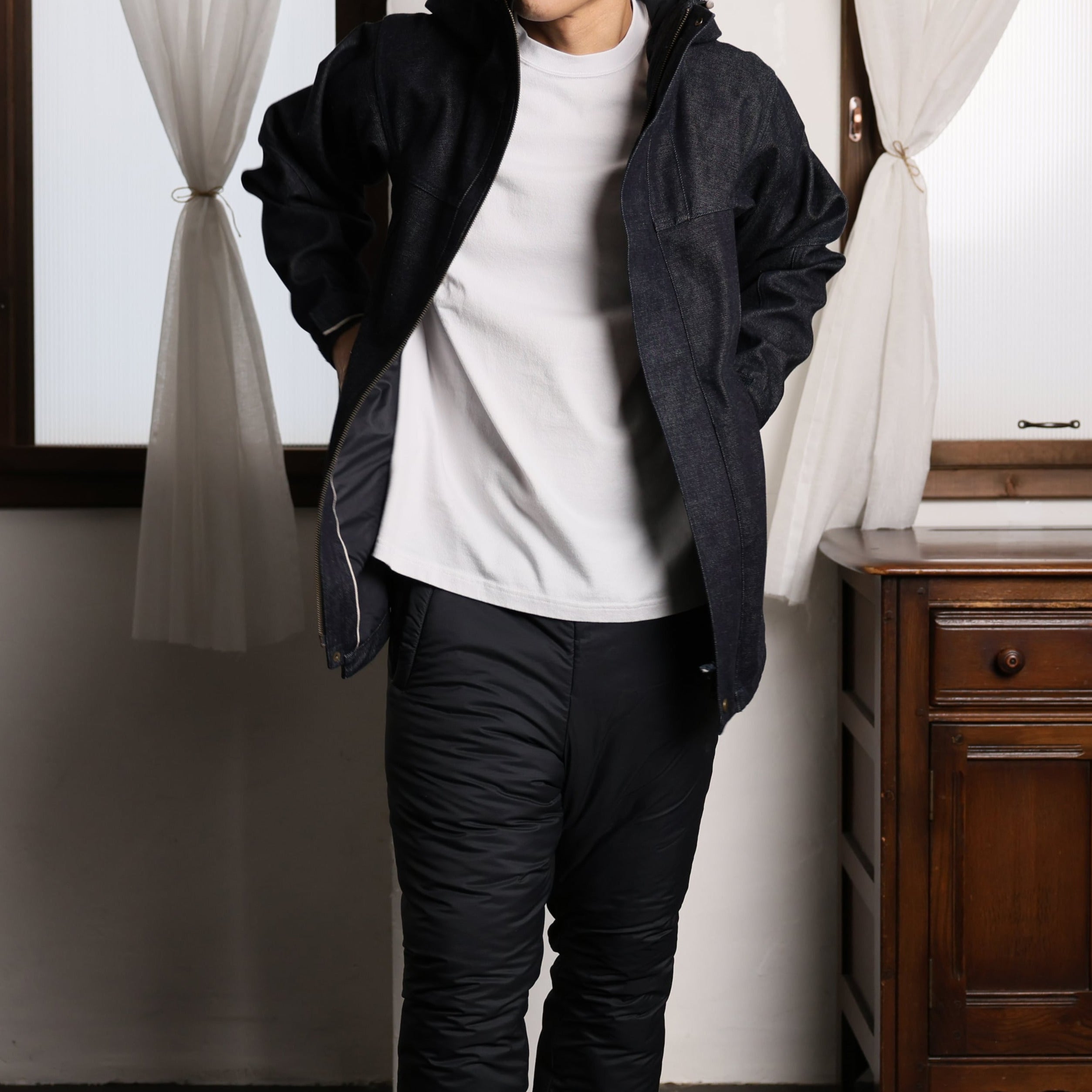 Once in a Lifetime - Mountain Denim Hoodie