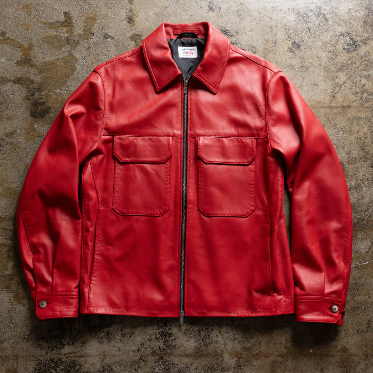 "Spanish Merino Sheep JKT" That Looks Great Worn Solo or Layered