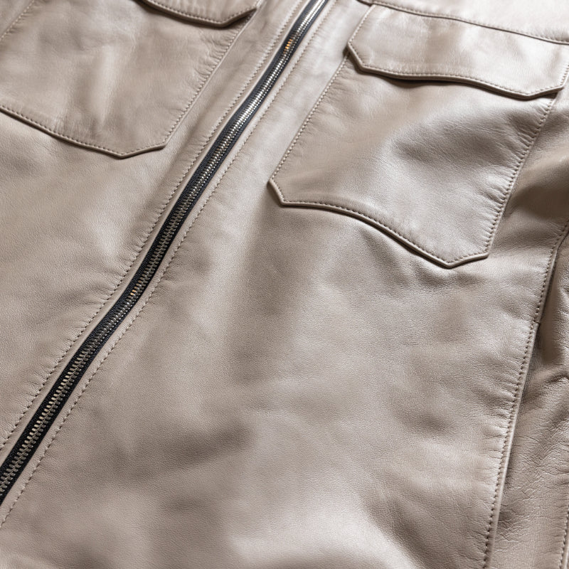 "Spanish Merino Sheep JKT" That Looks Great Worn Solo or Layered