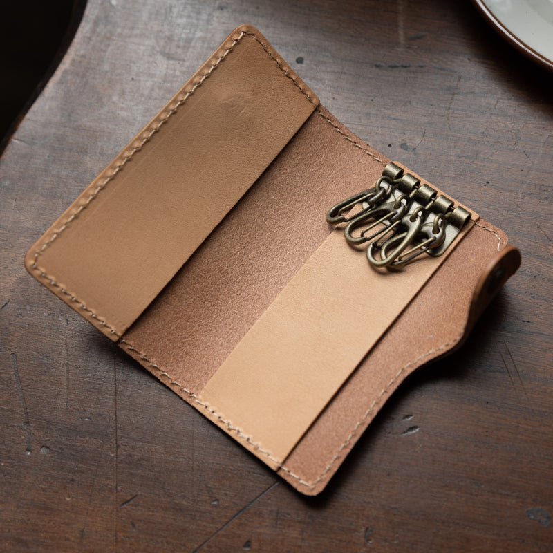 A Perfectly Palm Sized Genuine Leather Key Holder