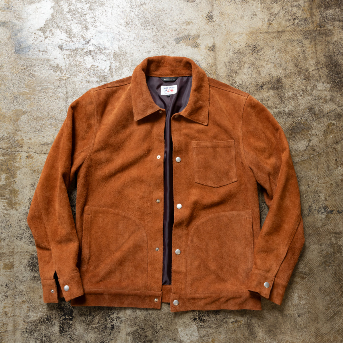 High-Quality "Suede" Jacket for Men Aged 30 and Over