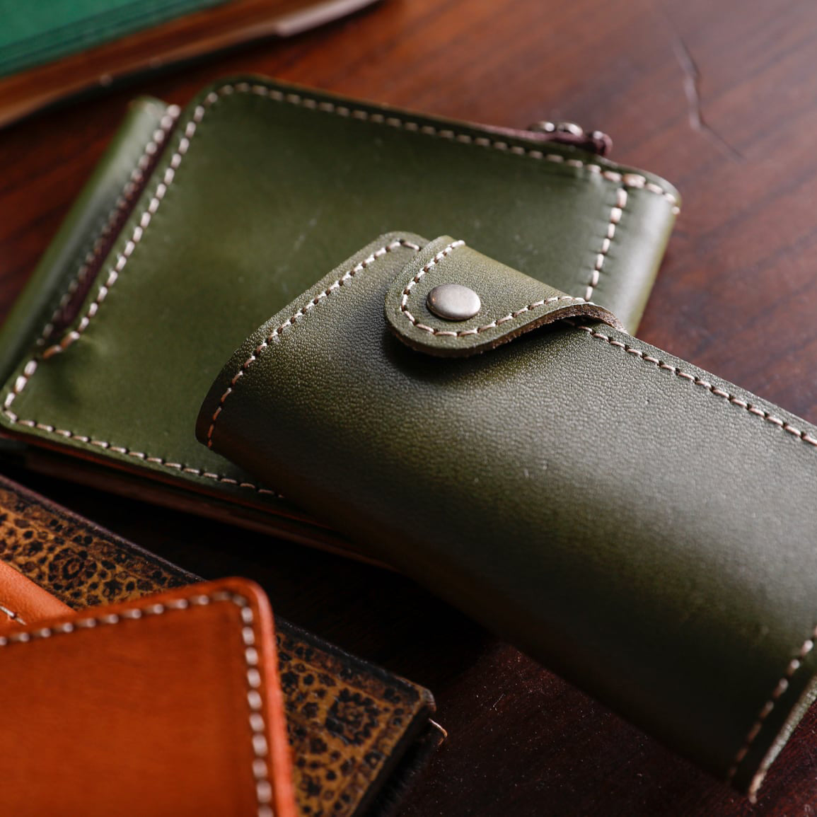 A Perfectly Palm Sized Genuine Leather Key Holder