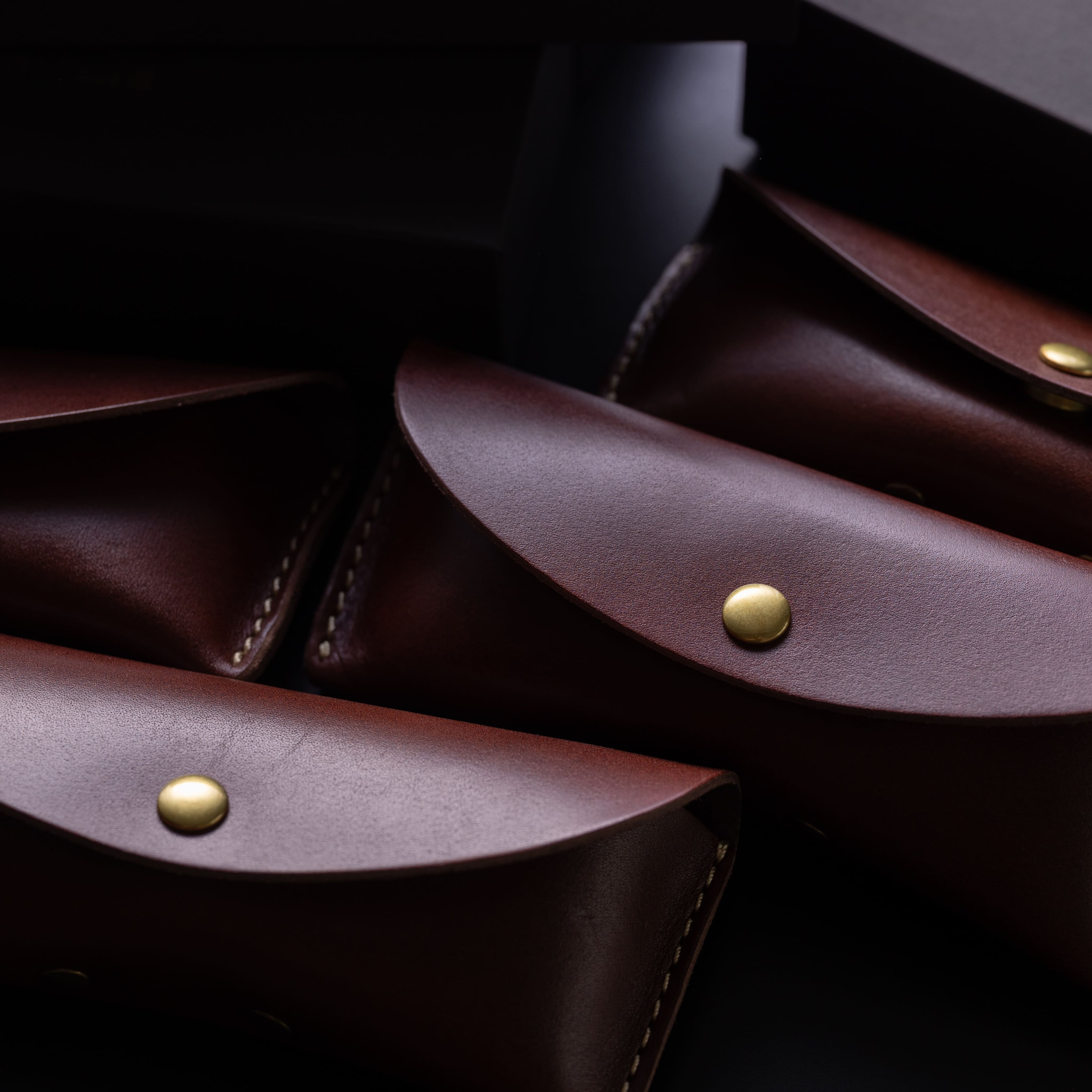 Sleek Refinement - Handcrafted Leather Eyewear Case