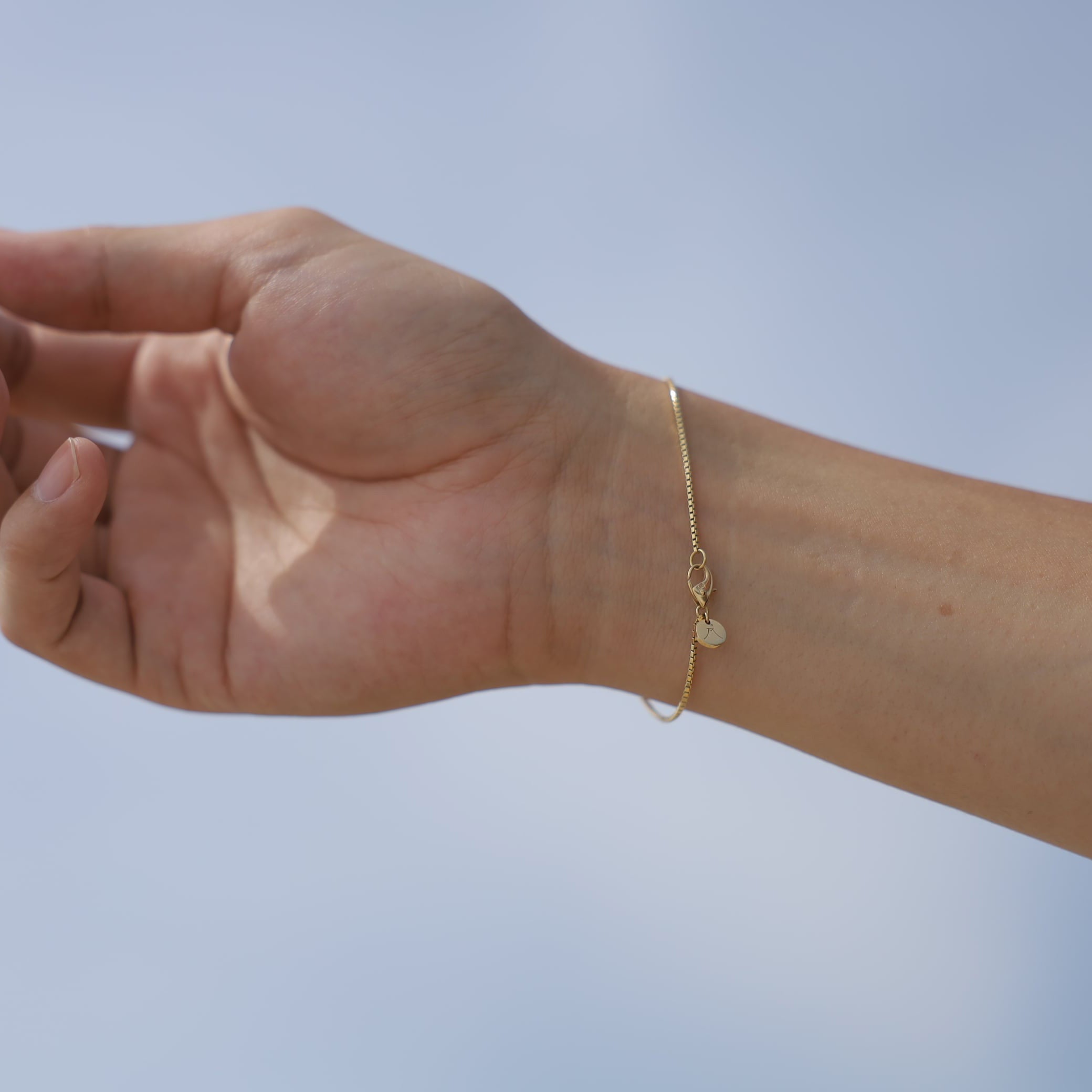 18K Gold Bracelet - 20cm