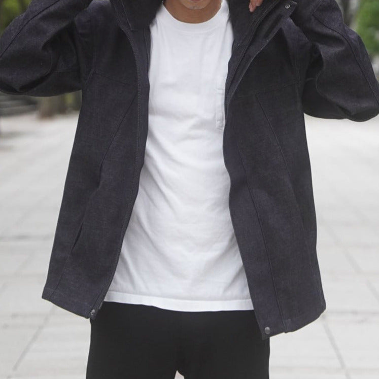 Once in a Lifetime - Mountain Denim Hoodie