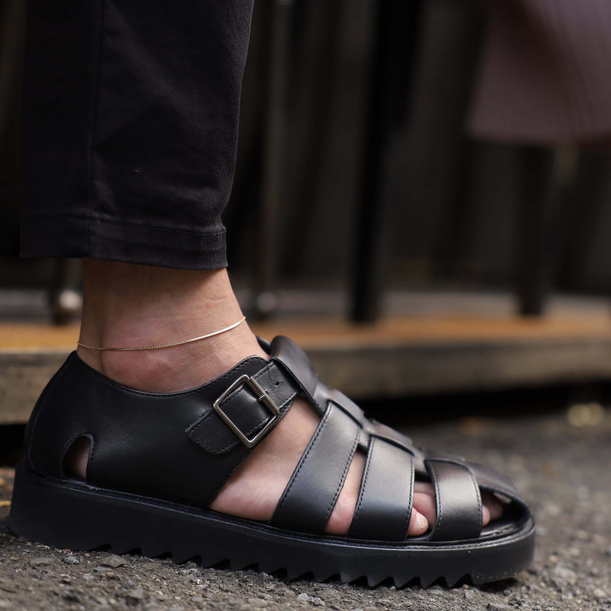 18K Gold Anklet - 25cm