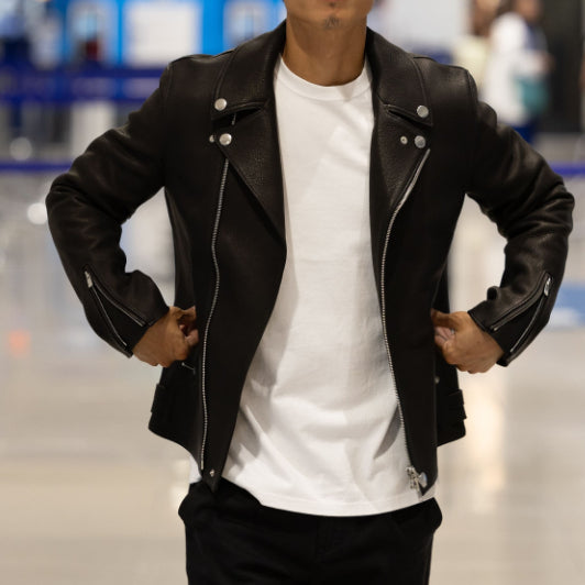 The "Double Leather JKT" — Full of Presence, a Lifelong Companion