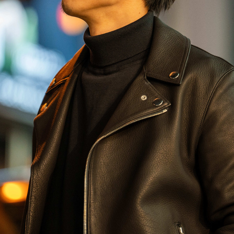 The "Double Leather JKT" — Full of Presence, a Lifelong Companion