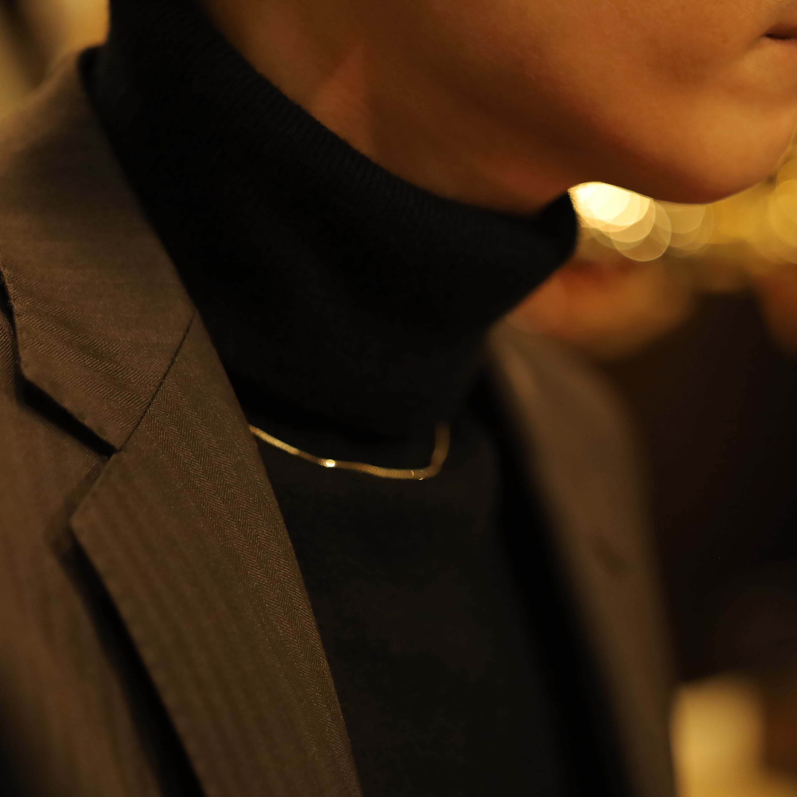 18K Gold Necklace - 50cm