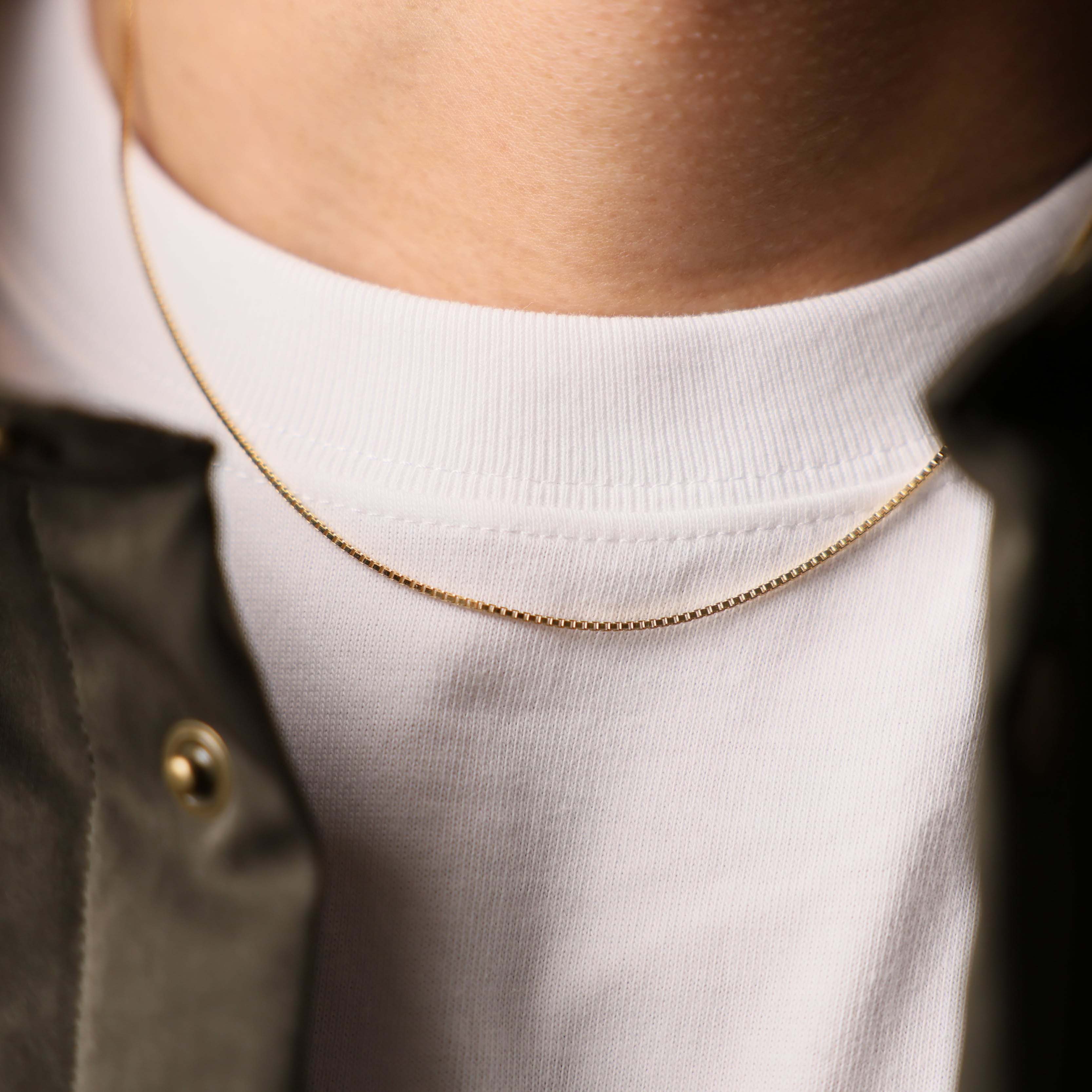 18K Gold Necklace - 45 cm