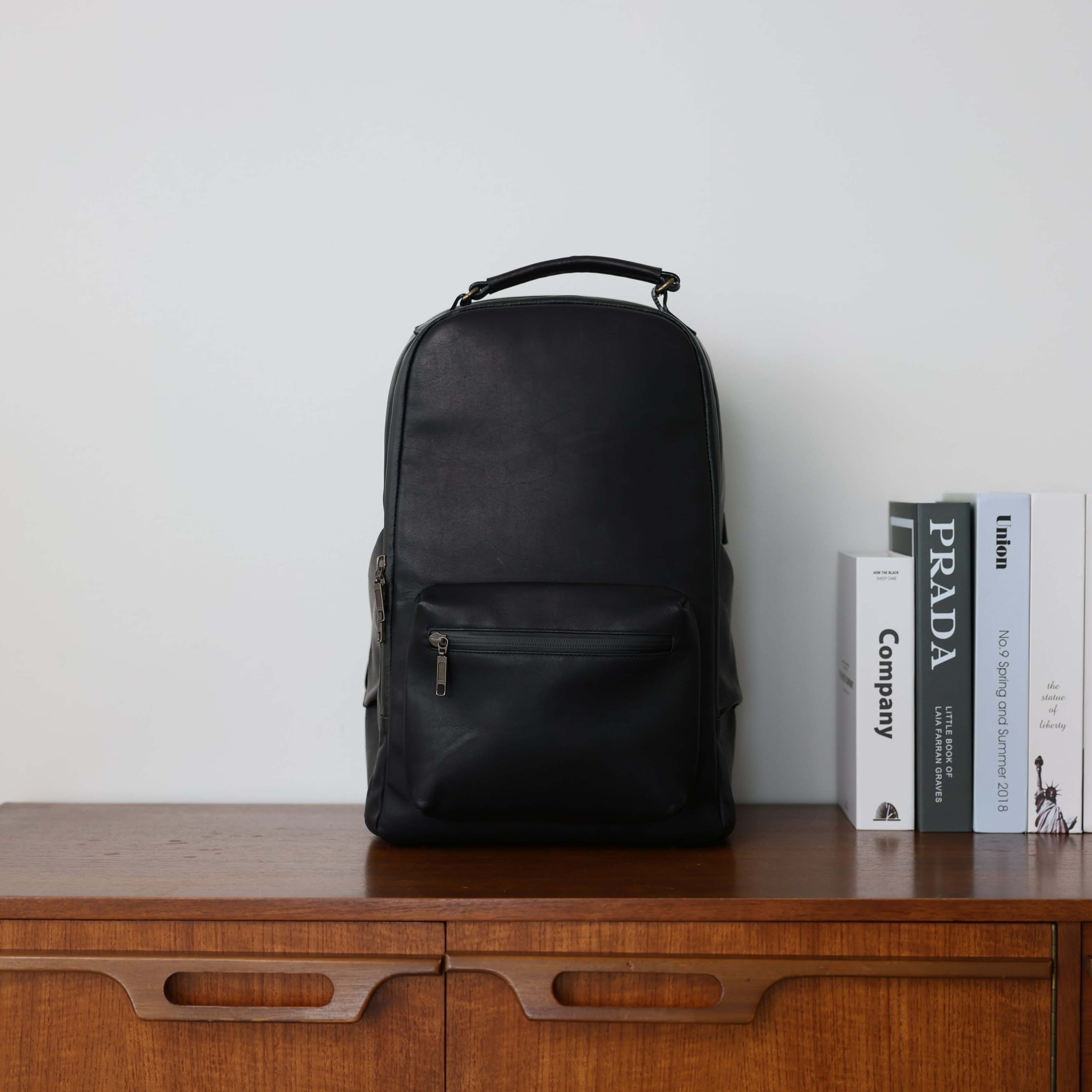 Luxe Waterproof Leather Backpack - For 30 & Up