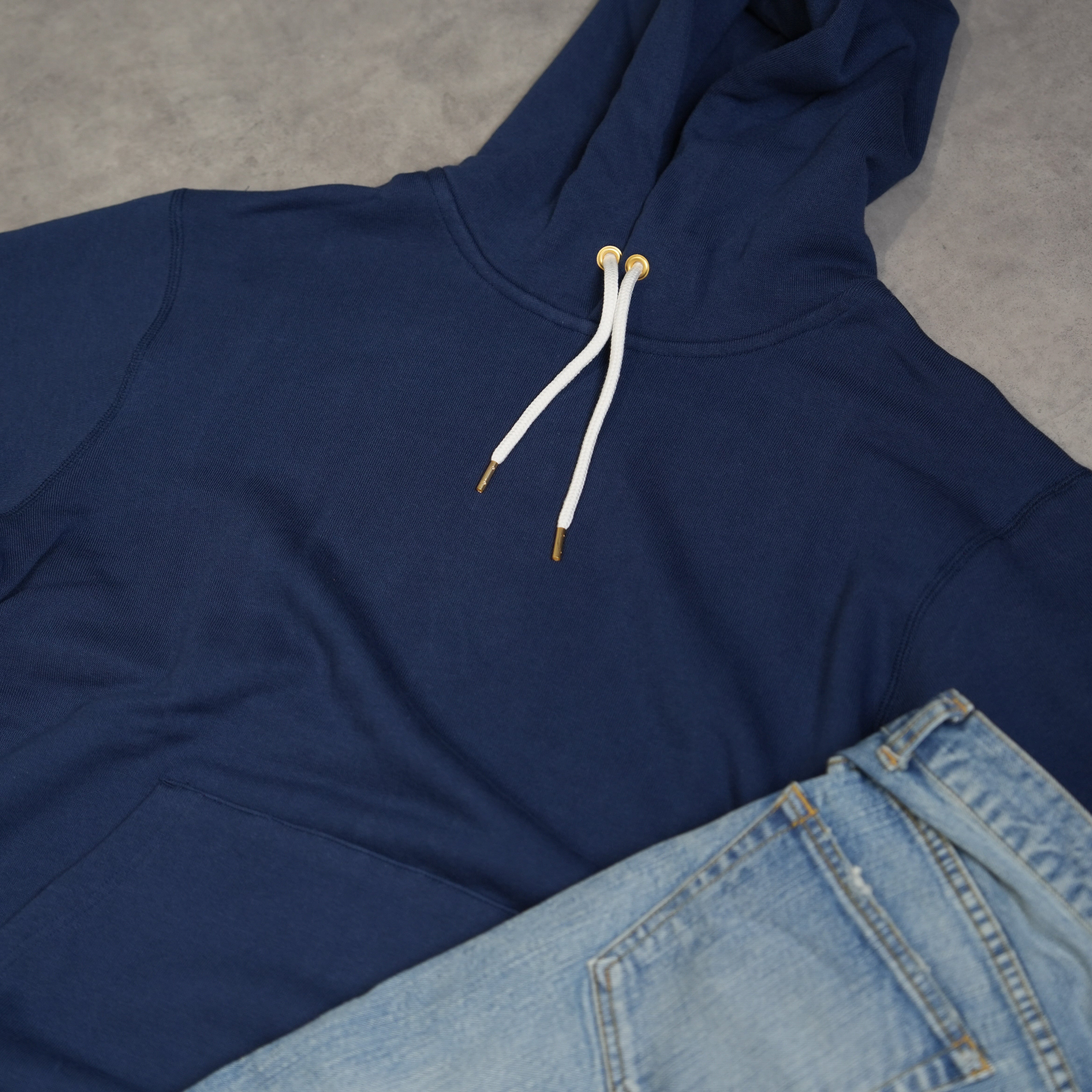 Perfectly Structured Premium Hoodie -Tsuri-ami Loopwheel Knit