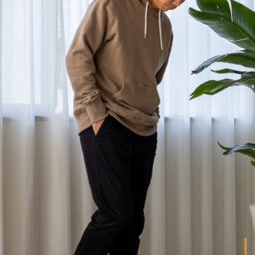 Perfectly Structured Premium Hoodie -Tsuri-ami Loopwheel Knit