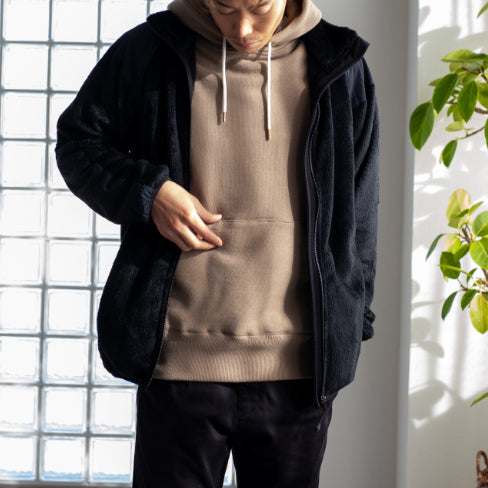 Perfectly Structured Premium Hoodie -Tsuri-ami Loopwheel Knit