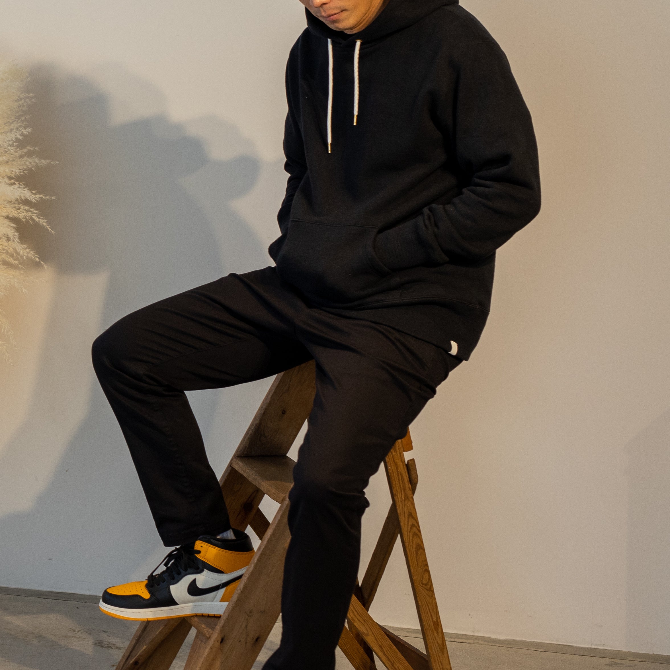 Perfectly Structured Premium Hoodie -Tsuri-ami Loopwheel Knit