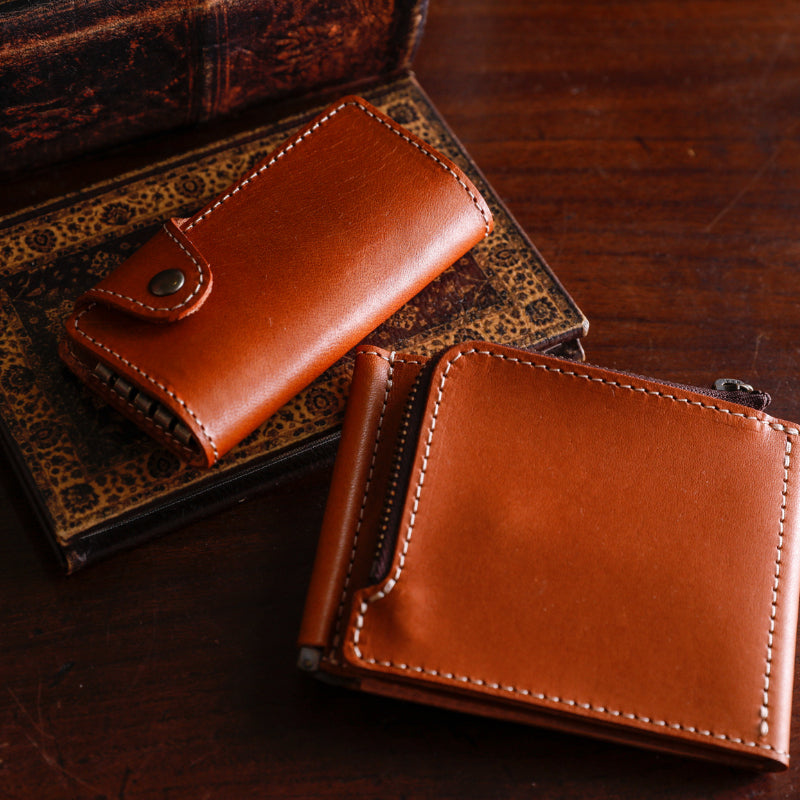 Level Up with this Genuine Leather Compact Wallet