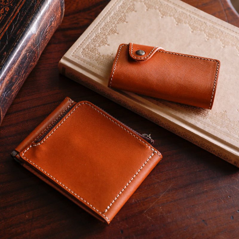 Level Up with this Genuine Leather Compact Wallet