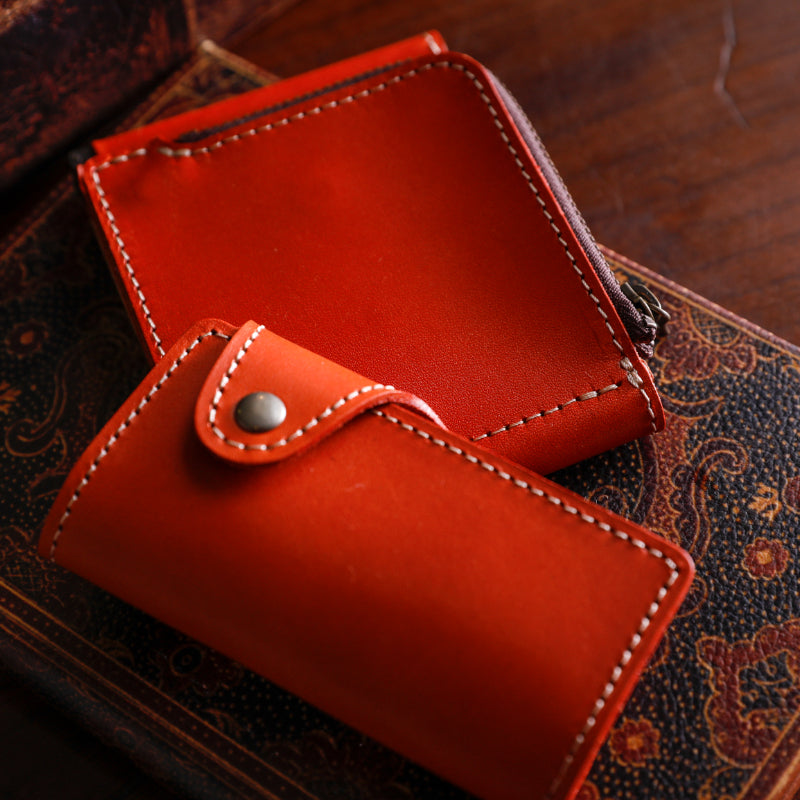 A Perfectly Palm Sized Genuine Leather Key Holder