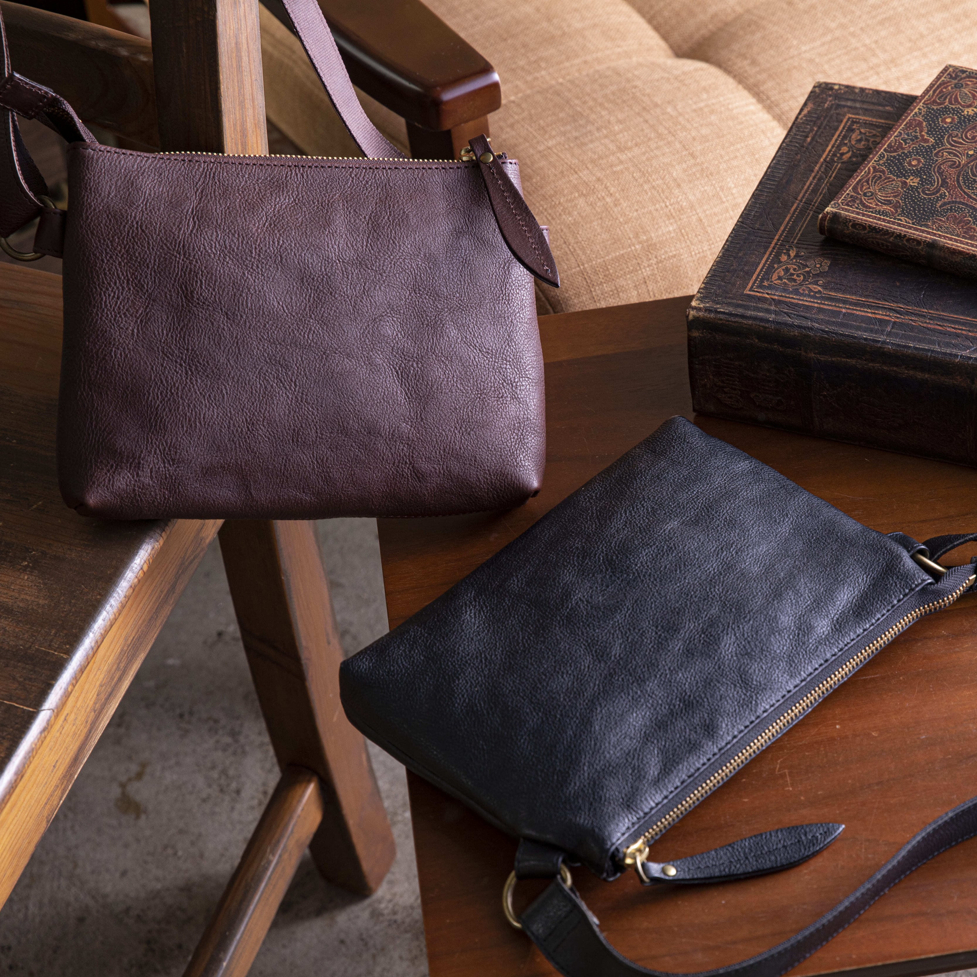 Stylish Leather Body Bag