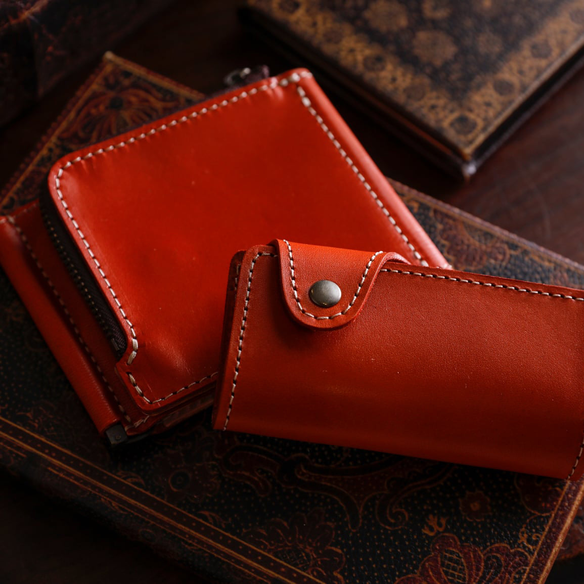 A Perfectly Palm Sized Genuine Leather Key Holder