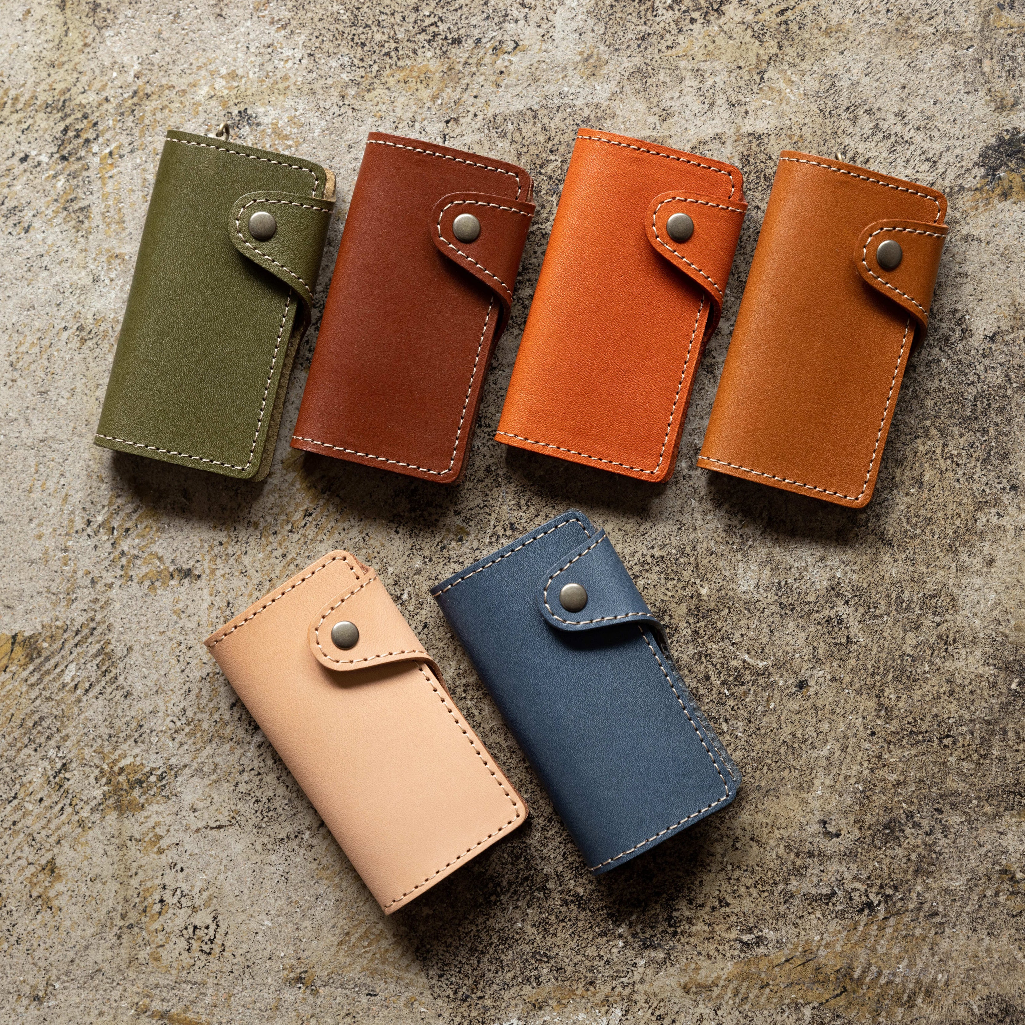 A Perfectly Palm Sized Genuine Leather Key Holder
