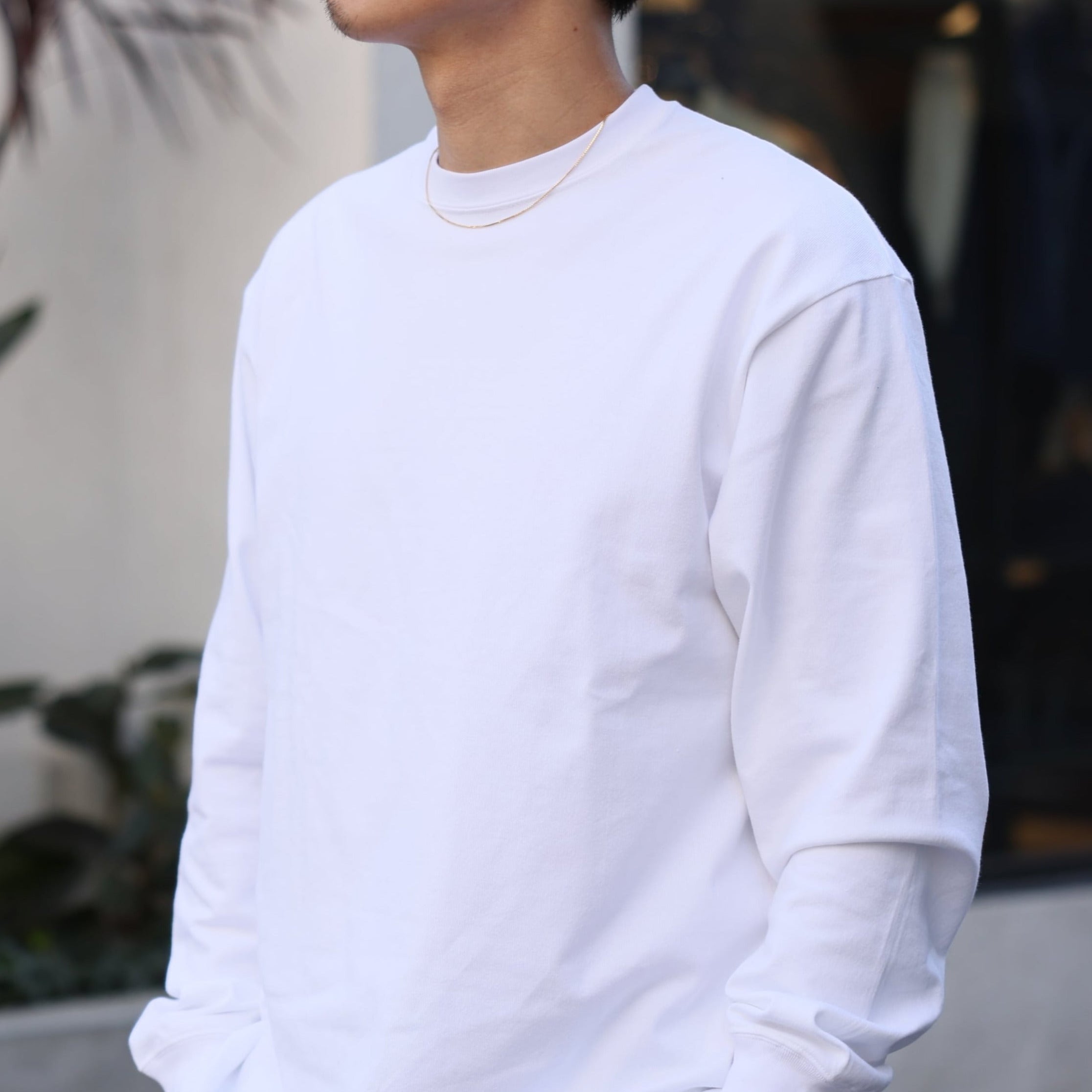 *Spring 2024 Reissue* Ultra-Soft Luxurious Long-Sleeved Tee (Sea Island Cotton)