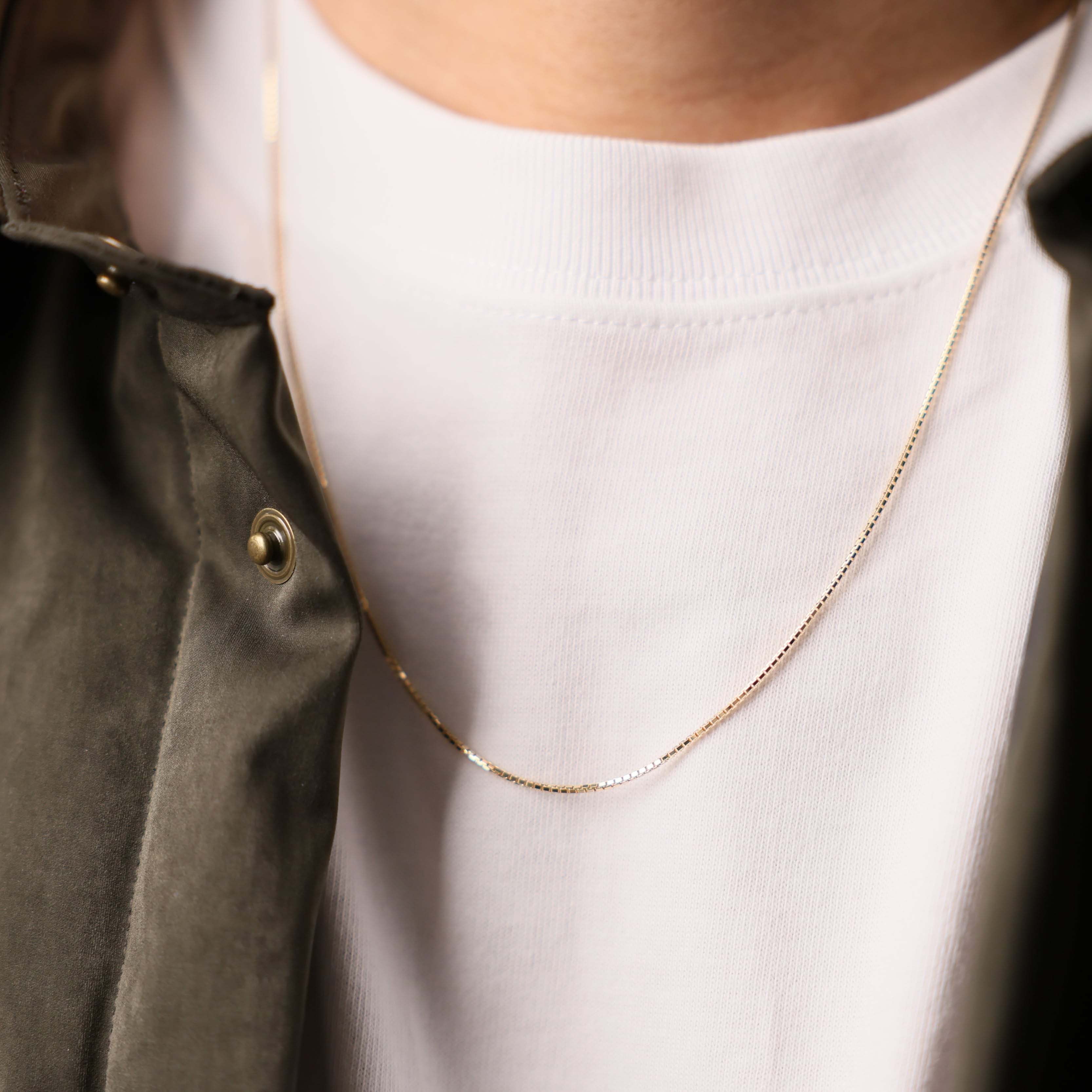 18K Gold Necklace - 55cm