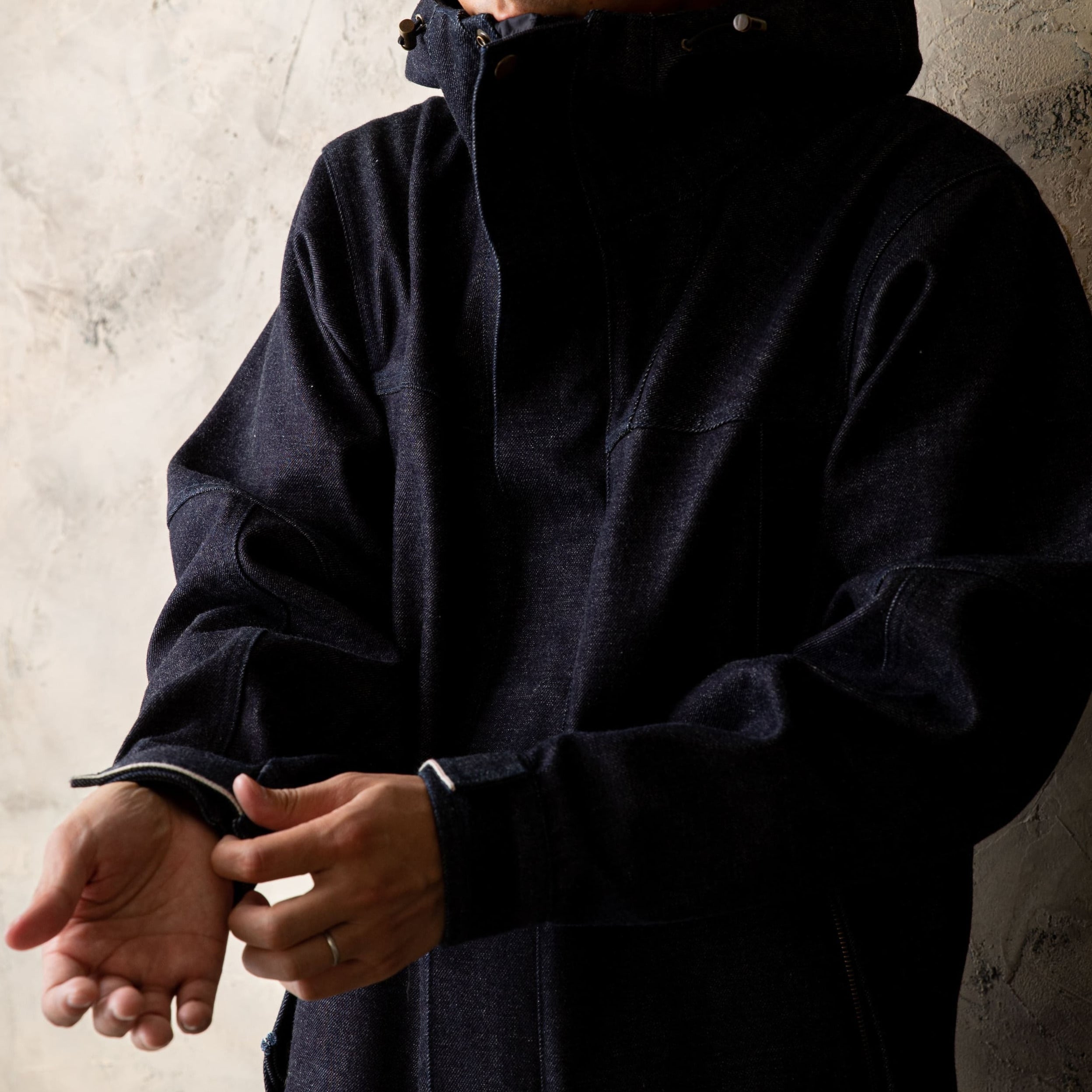 Once in a Lifetime - Mountain Denim Hoodie