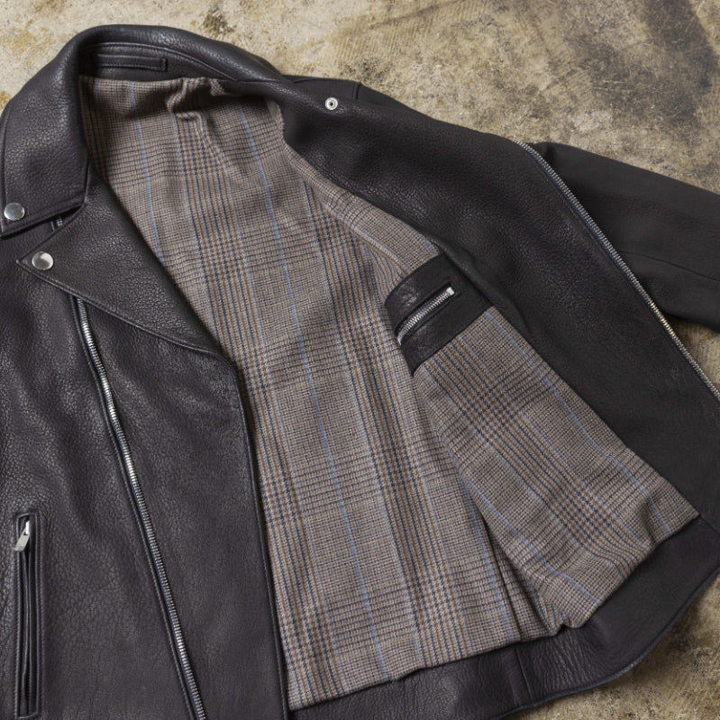 The "Double Leather JKT" — Full of Presence, a Lifelong Companion