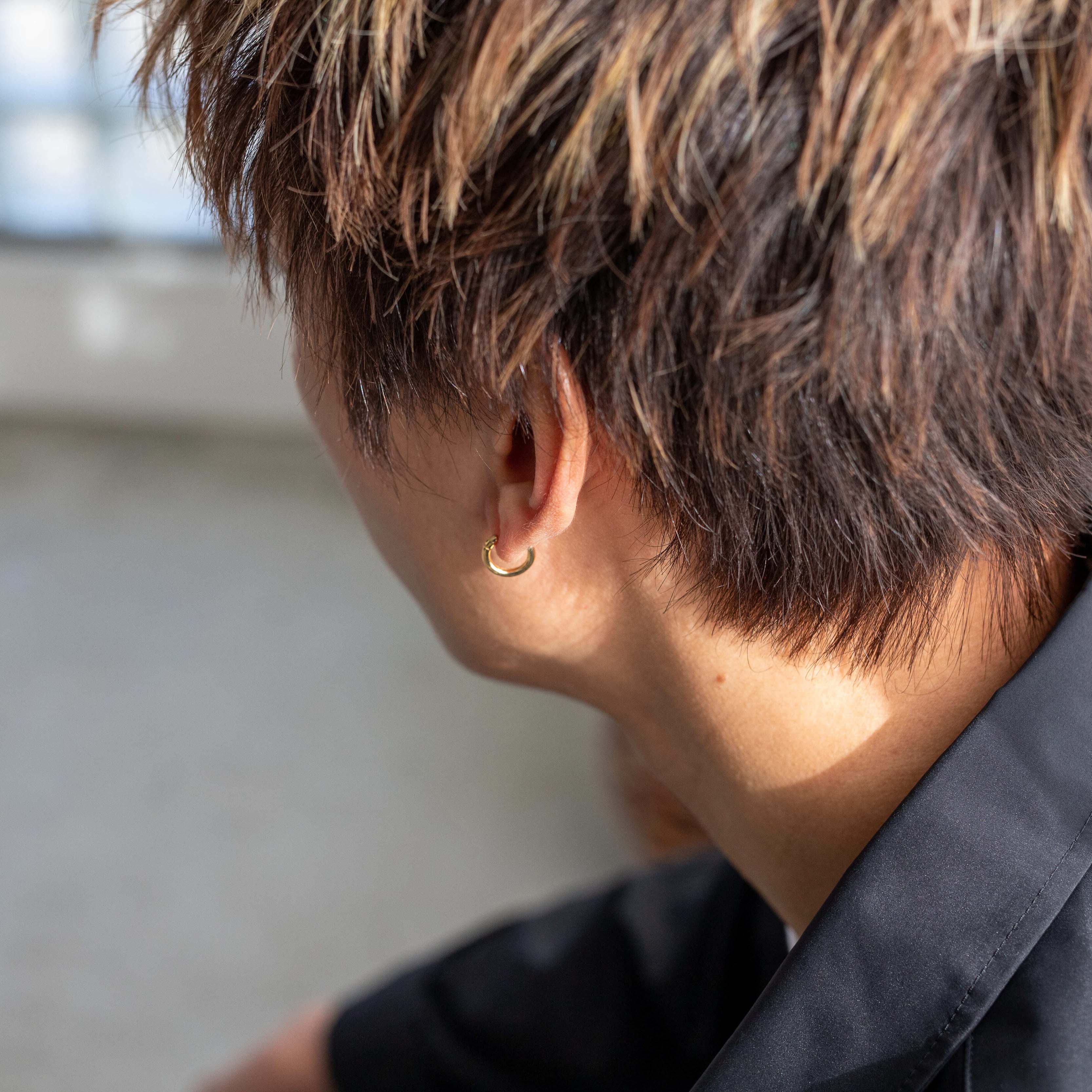 k18 "GOLD (gold) earrings"