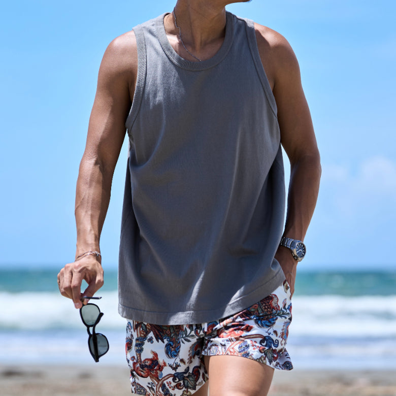 "Relaxed" Tank Top for a Comfortable, Loose Fit