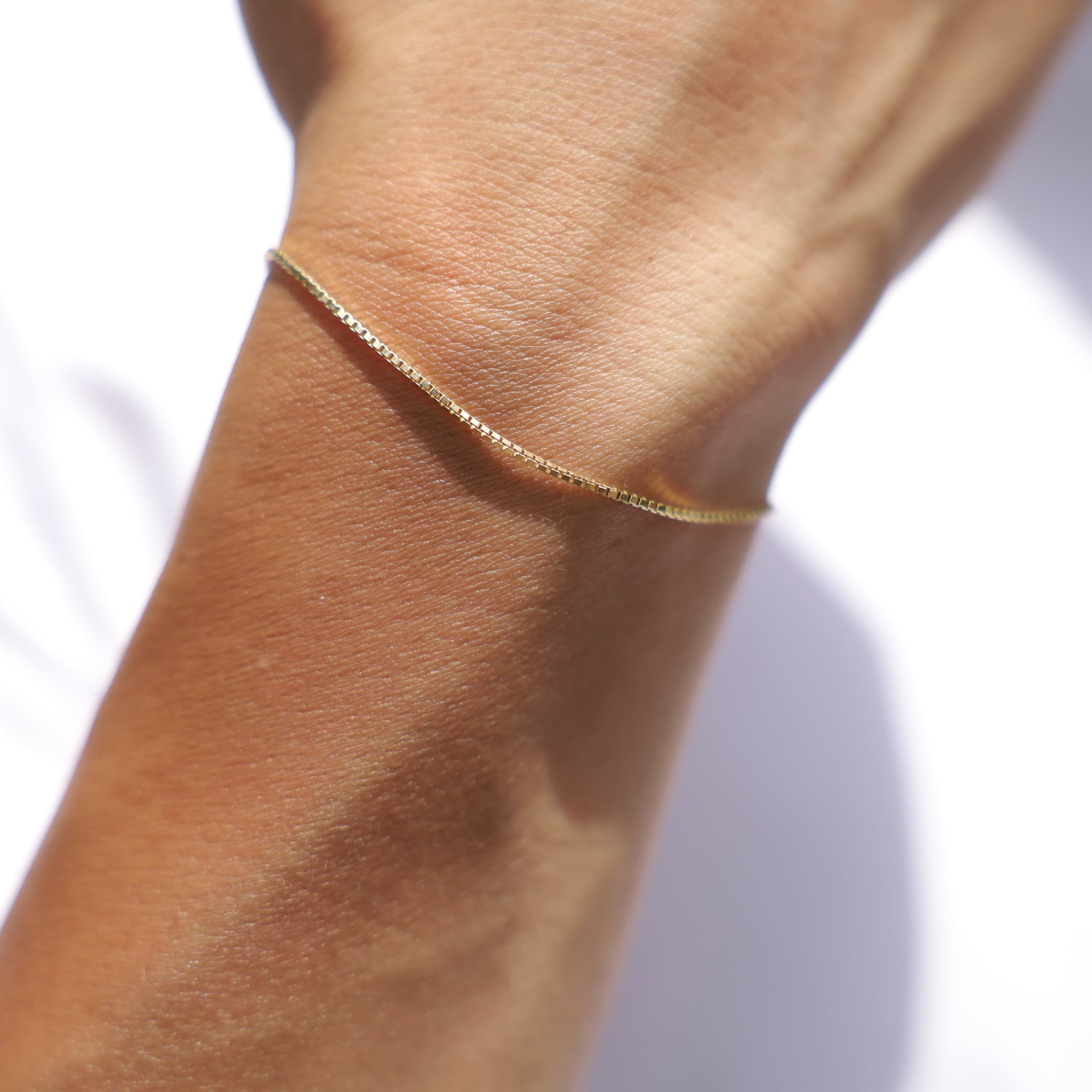 18K Gold Bracelet - 18cm
