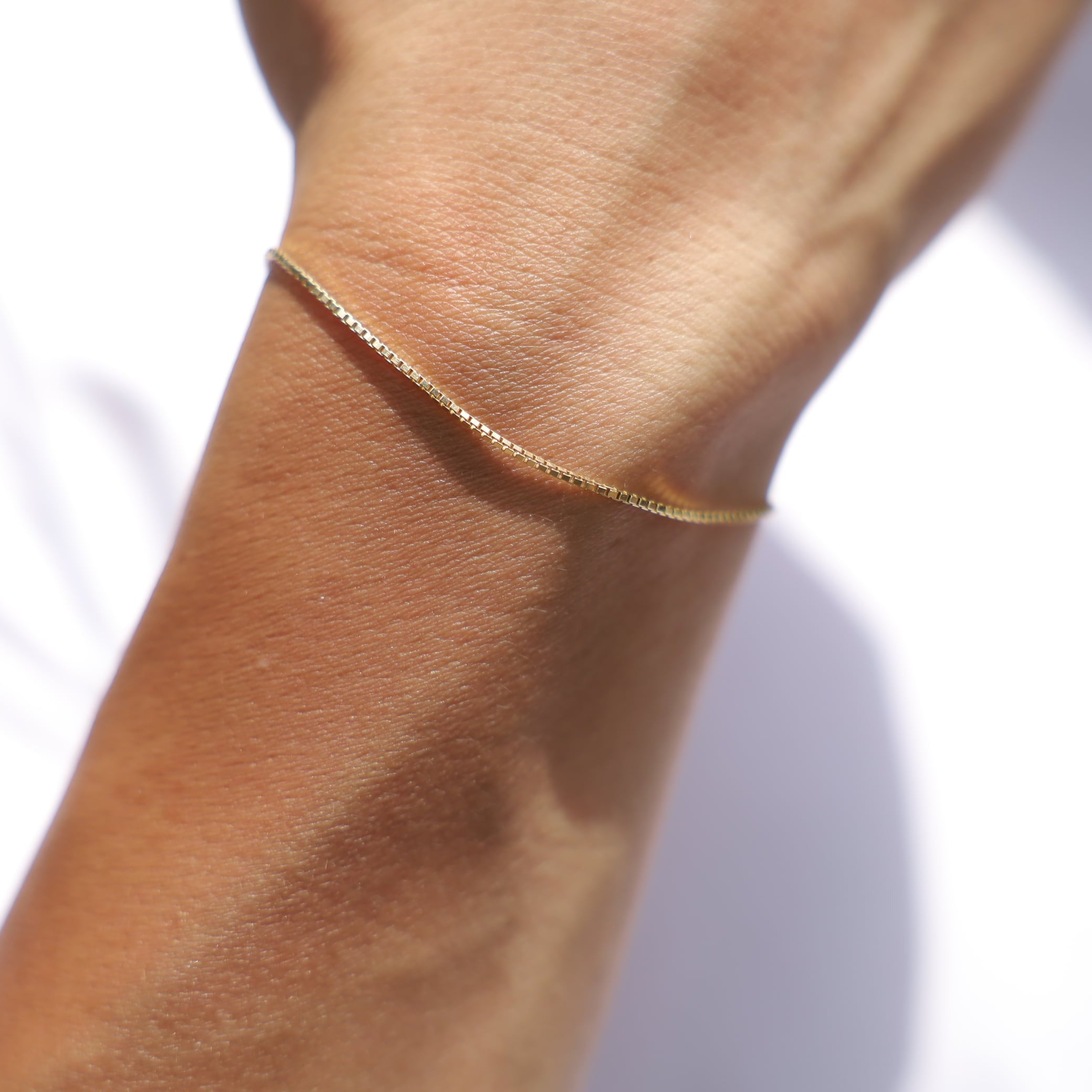 k18 "Gold bracelet" 18cm