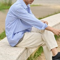 The Streamline Stripe Shirt: Sharp, Slimming Fit