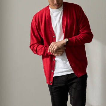 Effortlessly Elegant: Cashmere-Cotton Signature Cardigan