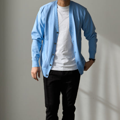 Effortlessly Elegant: Cashmere-Cotton Signature Cardigan