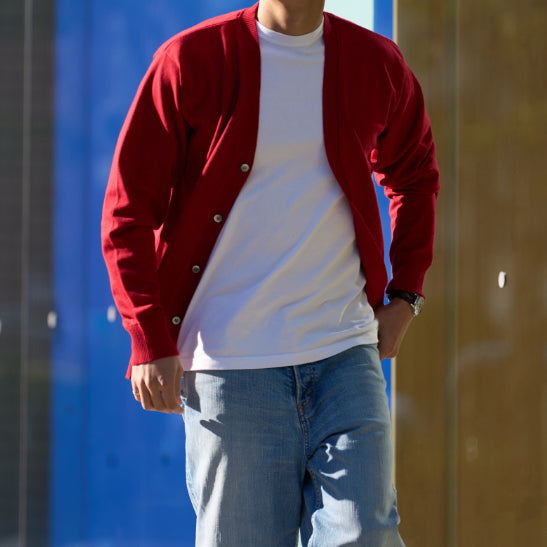 Effortlessly Elegant: Cashmere-Cotton Signature Cardigan