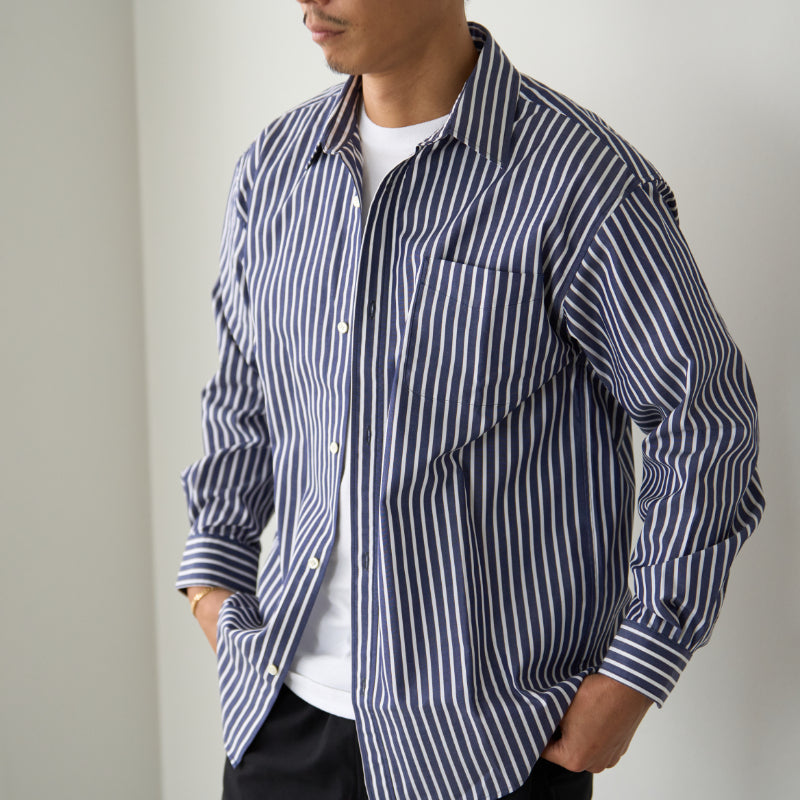 The Streamline Stripe Shirt: Sharp, Slimming Fit