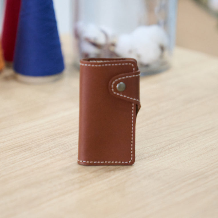 A Perfectly Palm Sized Genuine Leather Key Holder